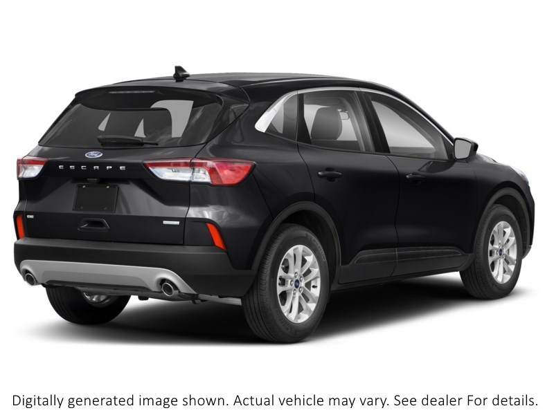 2021 FORD ESCAPE SE AWD Agate Black Metallic  Shot 2