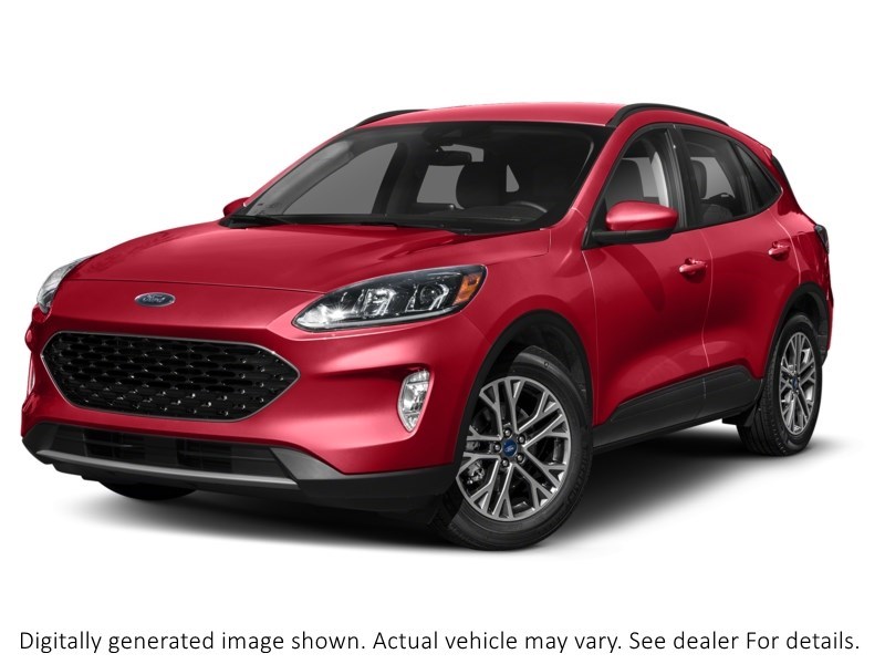 2020 Ford Escape Sel AWD Rapid Red Metallic Tinted Clearcoat  Shot 4