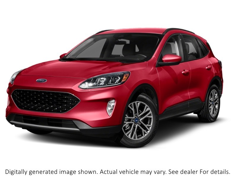 2020 Ford Escape Sel AWD Rapid Red Metallic Tinted Clearcoat  Shot 1