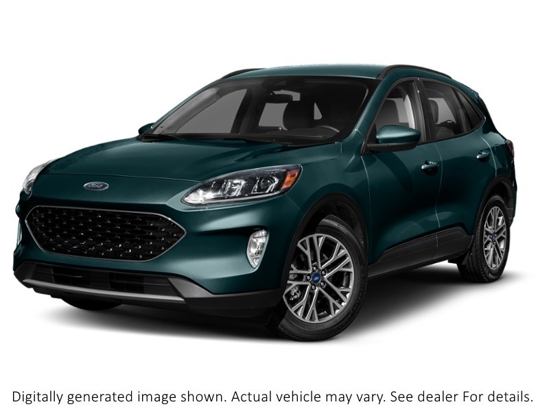 2020 Ford Escape Sel AWD Dark Persian Green Metallic  Shot 1
