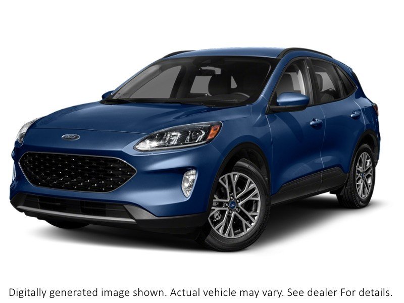 2022 Ford Escape Sel Hybrid AWD Atlas Blue Metallic  Shot 4