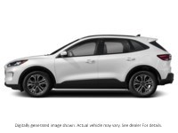 2022 FORD ESCAPE SEL AWD Star White Metallic Tri-Coat  Shot 3