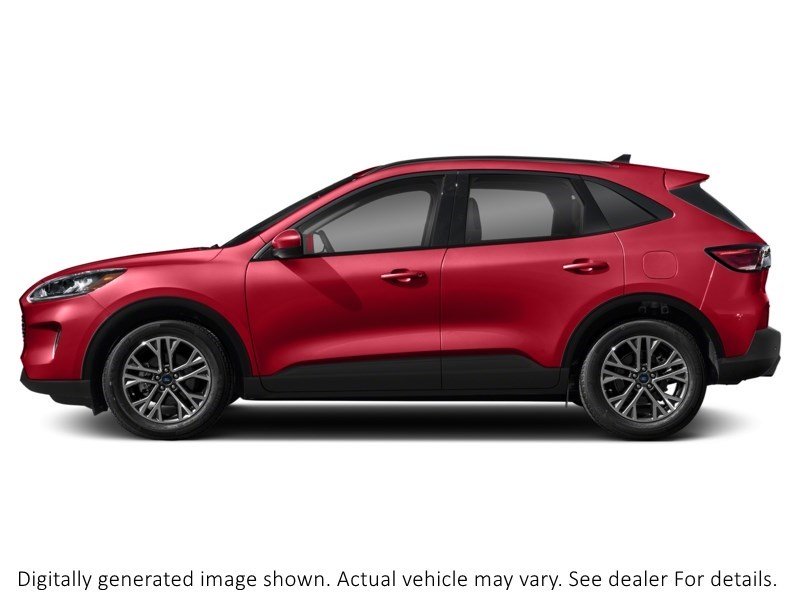 2020 Ford Escape Sel AWD Rapid Red Metallic Tinted Clearcoat  Shot 3