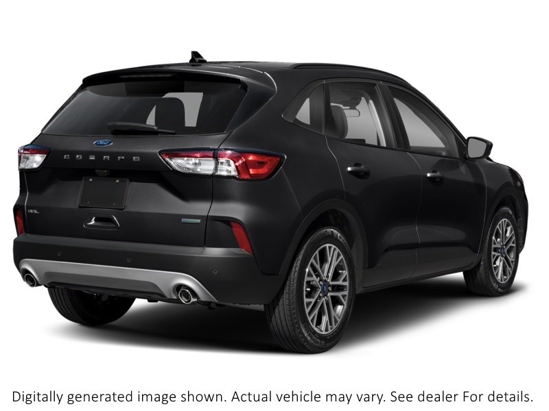 2021 FORD ESCAPE SEL AWD Agate Black Metallic  Shot 6