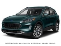 2020 FORD ESCAPE TITANIUM AWD Dark Persian Green Metallic  Shot 4