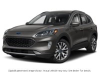 2022 FORD ESCAPE TITANIUM HYBRID AWD Carbonized Grey Metallic  Shot 1