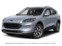 2022 FORD ESCAPE TITANIUM HYBRID AWD Iced Blue Silver Metallic  Shot 4