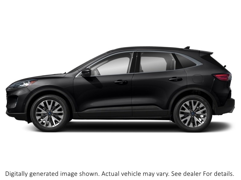 2021 Ford Escape Titanium Hybrid AWD Agate Black Metallic  Shot 27