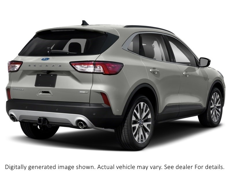 2022 Ford Escape Titanium Hybrid AWD Iconic Silver Metallic  Shot 6