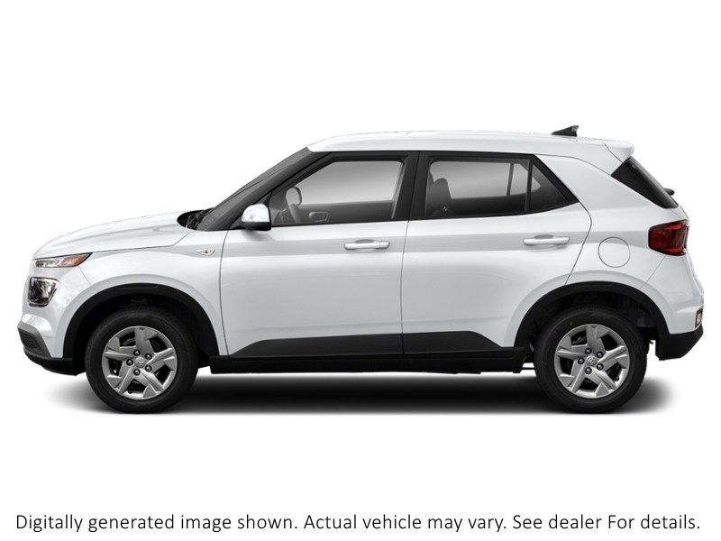2022 Hyundai Venue Trend Ivt Polar White  Shot 3