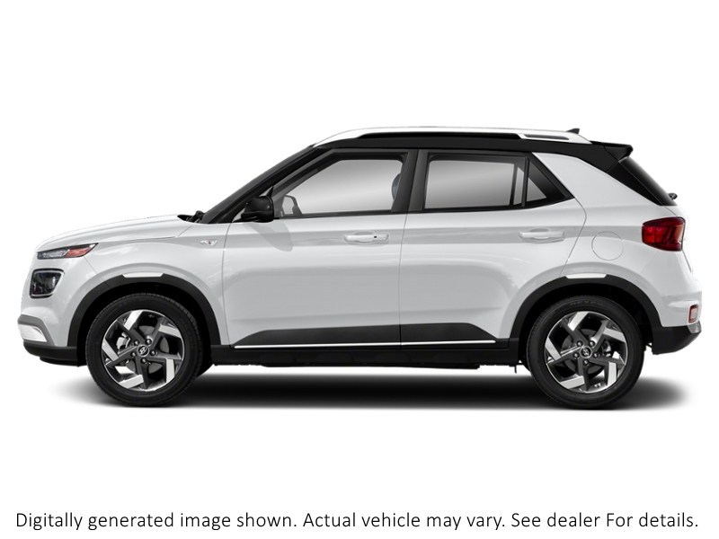 2022 Hyundai Venue Ultimate Ivt W/Black Interior Polar White  Shot 5