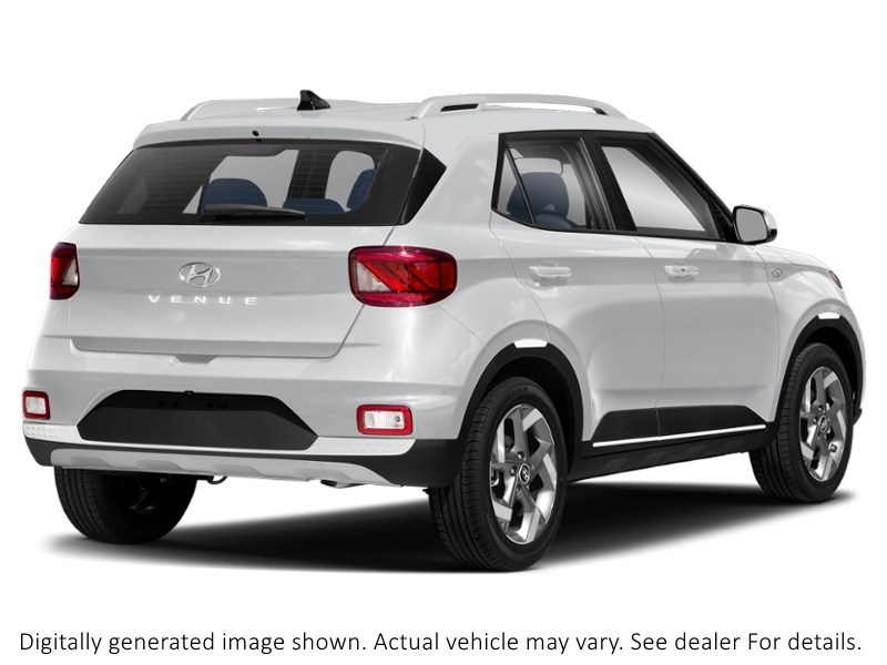 2022 Hyundai Venue Ultimate Ivt W/Black Interior Polar White  Shot 2