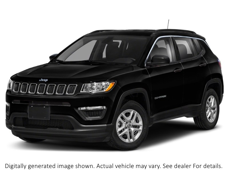 2020 Jeep Compass High Altitude 4X4 Diamond Black Crystal Pearl  Shot 1