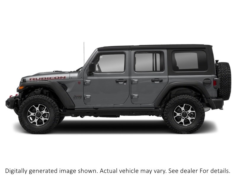 2021 Jeep Wrangler Unlimited Unlimited Rubicon 4X4 Billet Silver Metallic  Shot 5