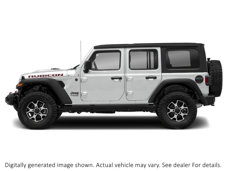 2021 Jeep Wrangler Unlimited Unlimited Rubicon 4X4 Bright White  Shot 31