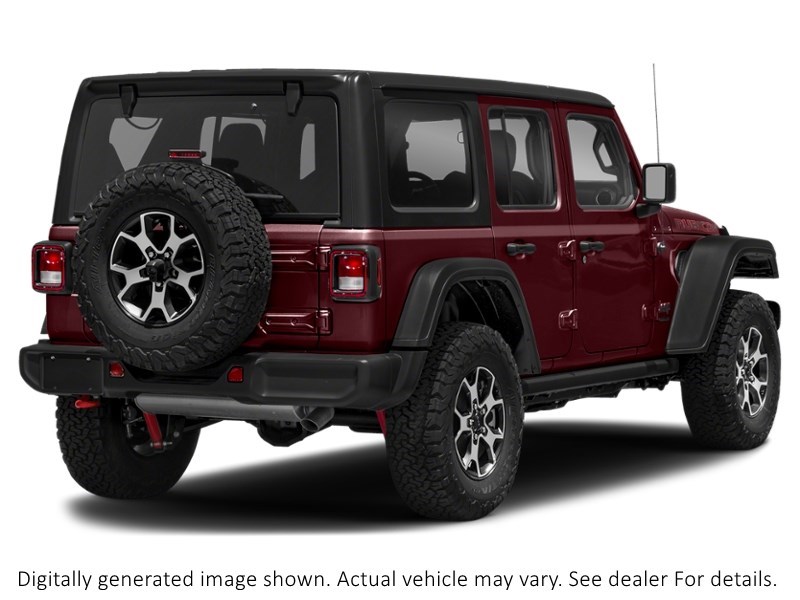 2021 Jeep Wrangler Unlimited Unlimited Rubicon 4X4 Snazzberry Pearl  Shot 26