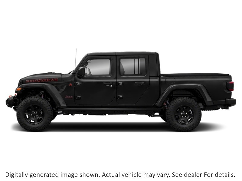 2021 Jeep Gladiator Mojave 4X4 Black  Shot 3