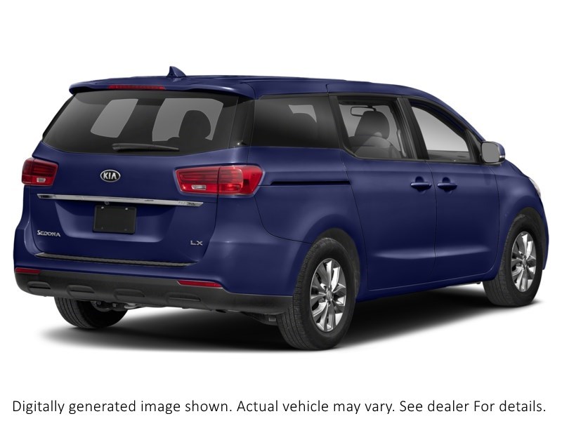 2019 Kia Sedona LX FWD Mineral Blue Metallic  Shot 2