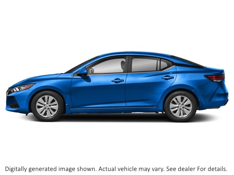 2022 Nissan Sentra SV CVT Electric Blue Metallic  Shot 4