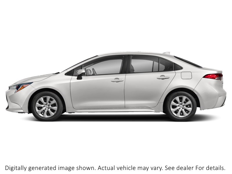 2020 Toyota Corolla LE CVT Super White  Shot 4