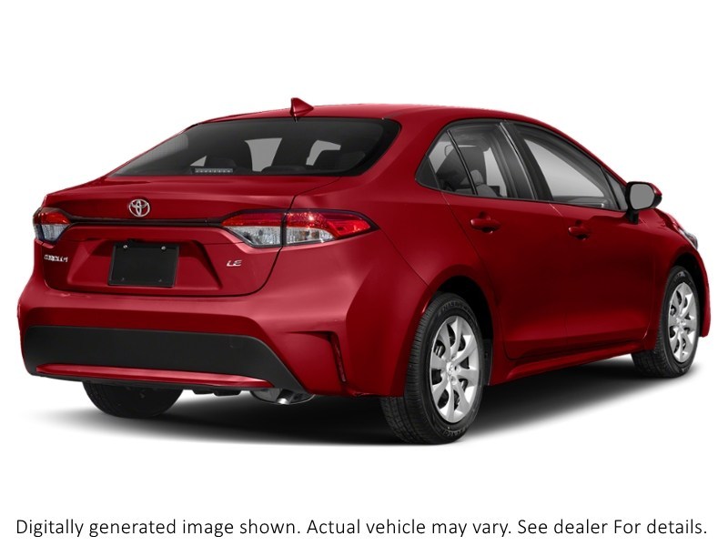 2020 Toyota Corolla LE CVT Barcelona Red Metallic  Shot 2