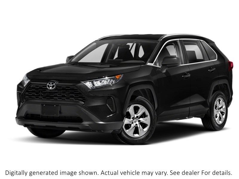 2022 Toyota Rav4 LE AWD Midnight Black Metallic  Shot 17