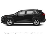 2020 Toyota Rav4 LE AWD Midnight Black Metallic  Shot 5