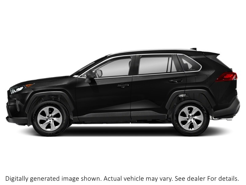 2022 Toyota Rav4 LE AWD Midnight Black Metallic  Shot 16