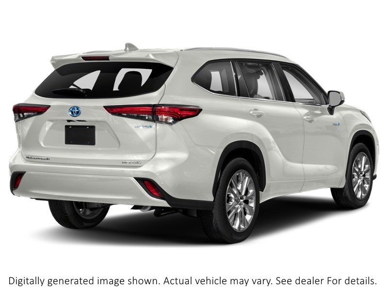 2021 Toyota Highlander Hybrid Hybrid Limited AWD Blizzard Pearl  Shot 2