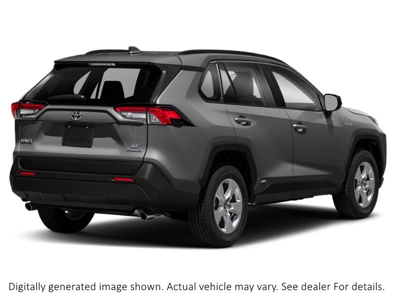2019 Toyota Rav4 Hybrid AWD Hybrid LE Magnetic Grey Metallic  Shot 6