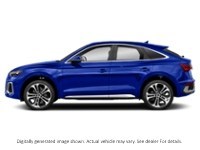 2021 Audi Q5 Sportback Progressiv 45 Tfsi Quattro Navarra Blue Metallic  Shot 9