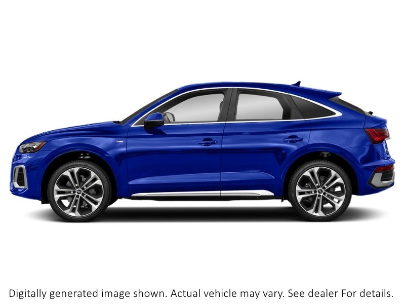 2021 Audi Q5 Sportback Progressiv 45 Tfsi Quattro Navarra Blue Metallic  Shot 9