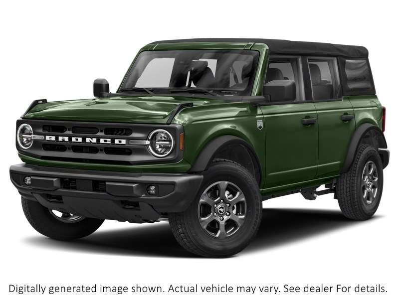 2022 FORD BRONCO BIG BEND 4 DOOR 4X4 Eruption Green Metallic  Shot 22