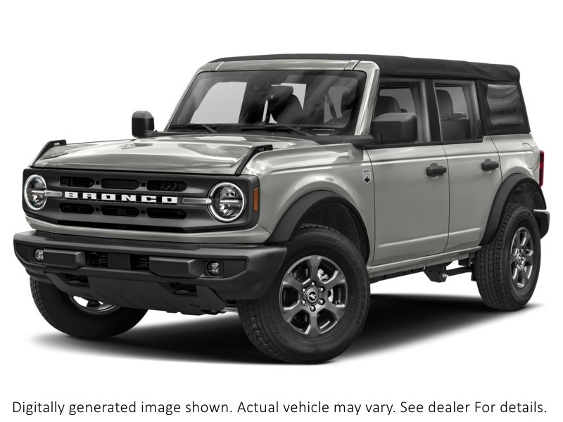 2022 FORD BRONCO BIG BEND 4 DOOR 4X4 Iconic Silver Metallic  Shot 31