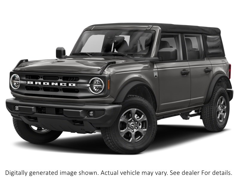 2022 FORD BRONCO BIG BEND 4 DOOR 4X4 Carbonized Grey Metallic  Shot 37