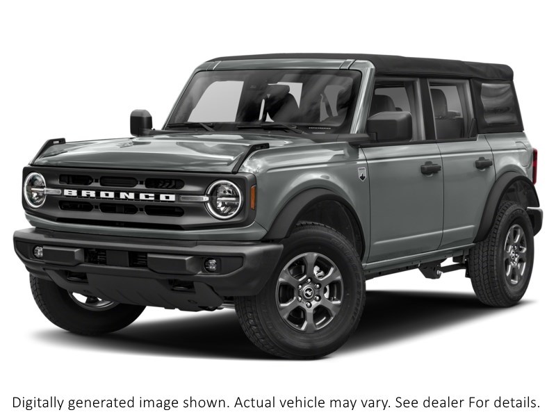 2022 FORD BRONCO BIG BEND 4 DOOR 4X4 Cactus Grey  Shot 38