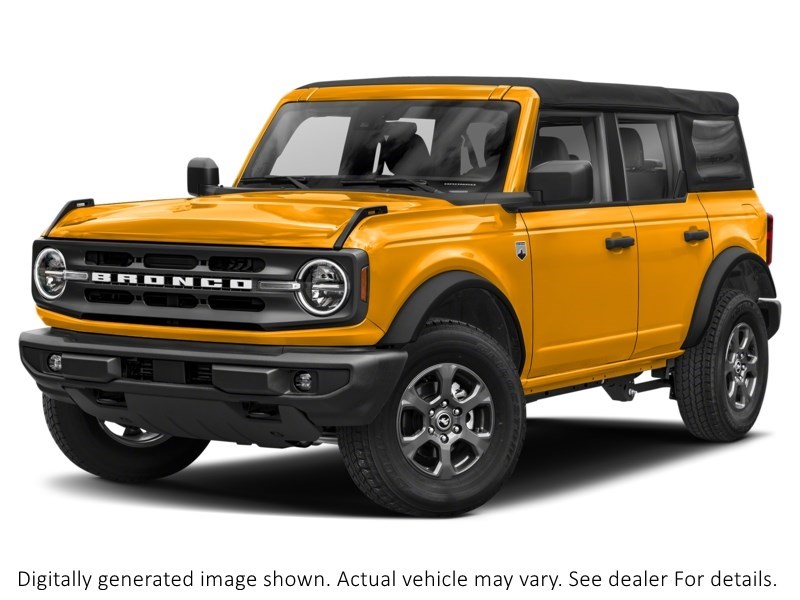2022 FORD BRONCO BIG BEND 4 DOOR 4X4 Cyber Orange Metallic Tri-Coat  Shot 48