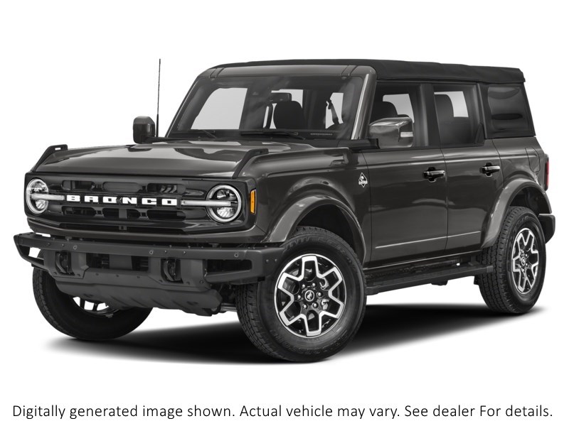 2023 Ford Bronco Outer Banks 4 Door Advanced 4x4 Carbonized Grey Metallic  Shot 1