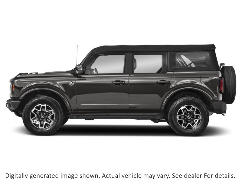 2023 Ford Bronco Outer Banks 4 Door Advanced 4x4 Carbonized Grey Metallic  Shot 5