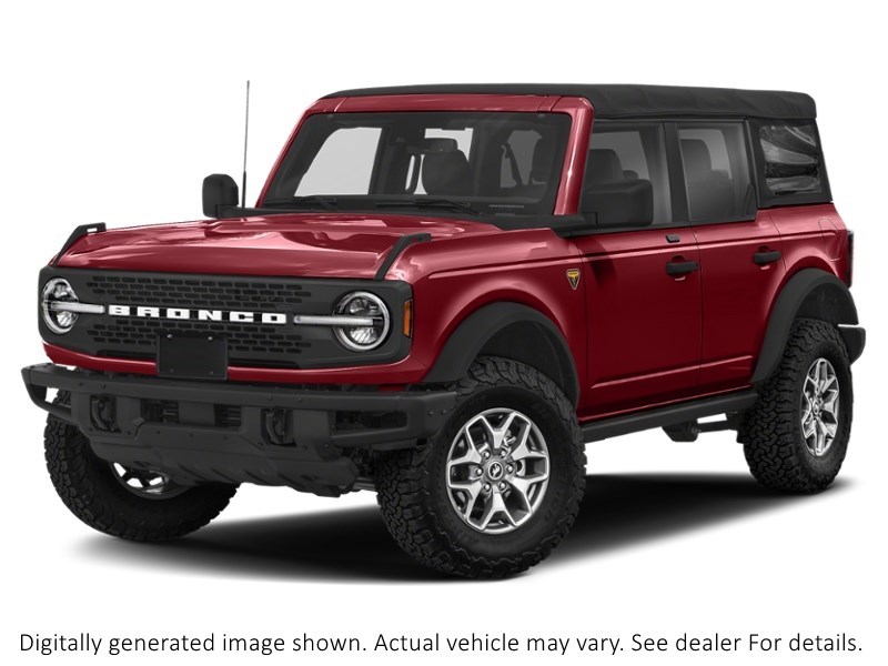 2021 Ford Bronco Badlands 4 Door Advanced 4X4 Rapid Red Metallic Tinted Clearcoat  Shot 10
