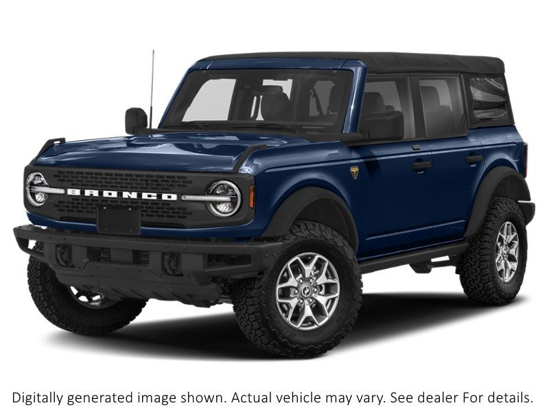 2021 Ford Bronco Badlands 4 Door Advanced 4X4 Antimatter Blue Metallic  Shot 25