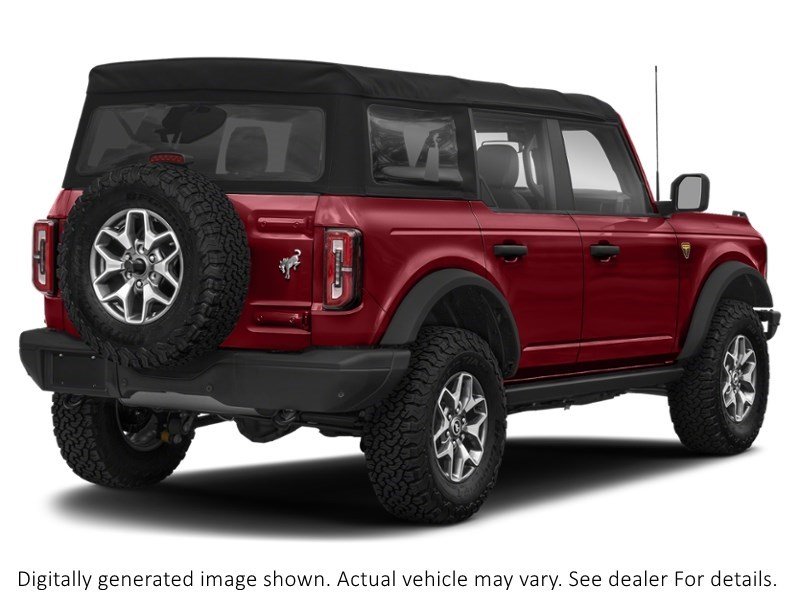 2021 Ford Bronco Badlands 4 Door Advanced 4X4 Rapid Red Metallic Tinted Clearcoat  Shot 8