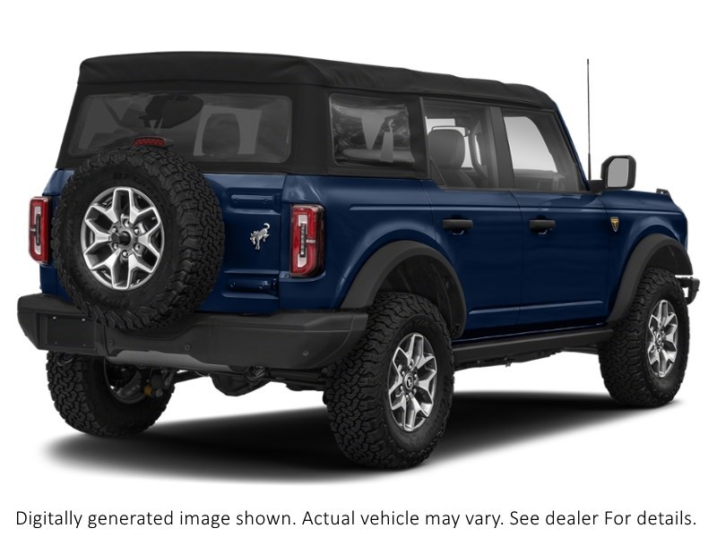 2021 Ford Bronco Badlands 4 Door Advanced 4X4 Antimatter Blue Metallic  Shot 30