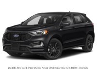 2022 FORD EDGE ST LINE AWD Agate Black Metallic  Shot 1