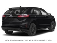 2022 FORD EDGE ST LINE AWD Agate Black Metallic  Shot 2