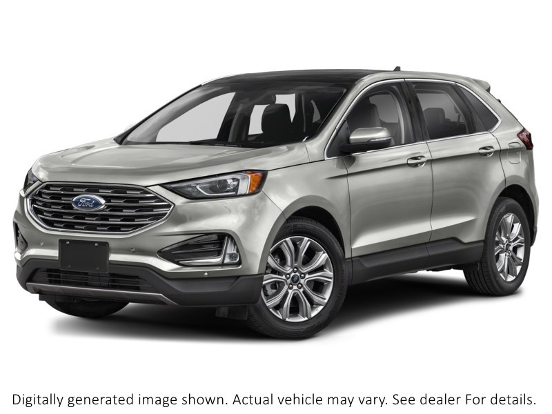 2022 FORD EDGE TITANIUM AWD Iconic Silver Metallic  Shot 1