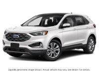 2022 Ford Edge Titanium AWD Star White Metallic Tri-Coat  Shot 4