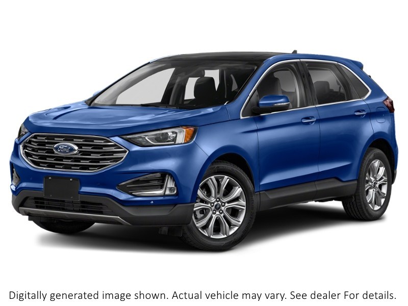 2022 Ford Edge Titanium AWD Atlas Blue Metallic  Shot 13
