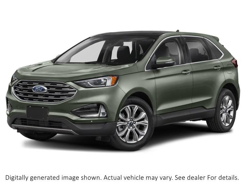 2023 Ford Edge Titanium AWD Forged Green Metallic  Shot 34