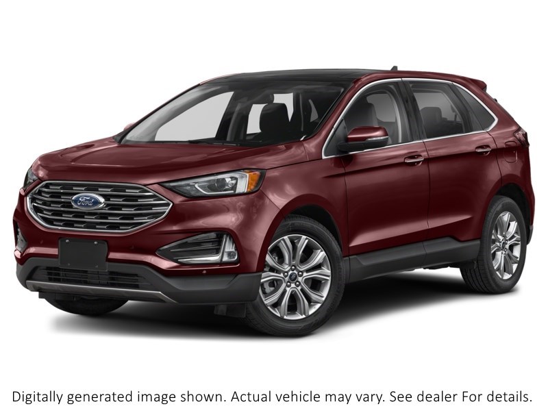 2023 Ford Edge Titanium AWD Burgundy Velvet Metallic Tinted Clearcoat  Shot 40